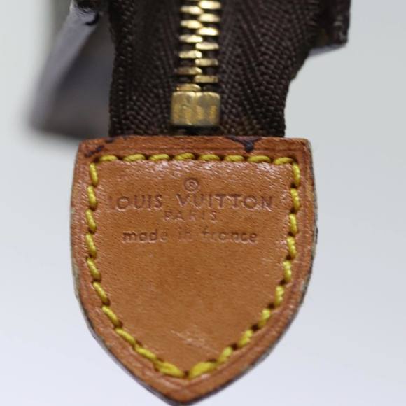 LOUIS VUITTON Monogram Bucket GM Pouch Accessory Pouch Vintage LV Auth 73307 - Picture 10 of 16